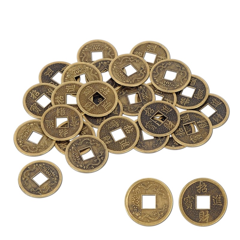 480 Piece Beistle Authentic Chinese Good Luck Party Coins