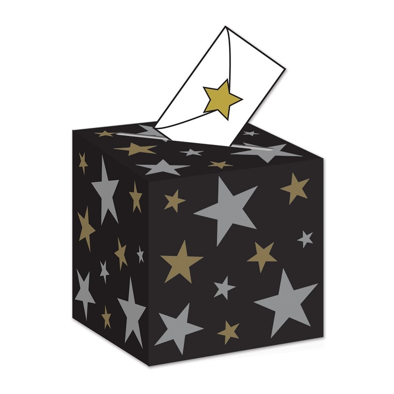 6 Pack Beistle Awards Night Party Ballot Box
