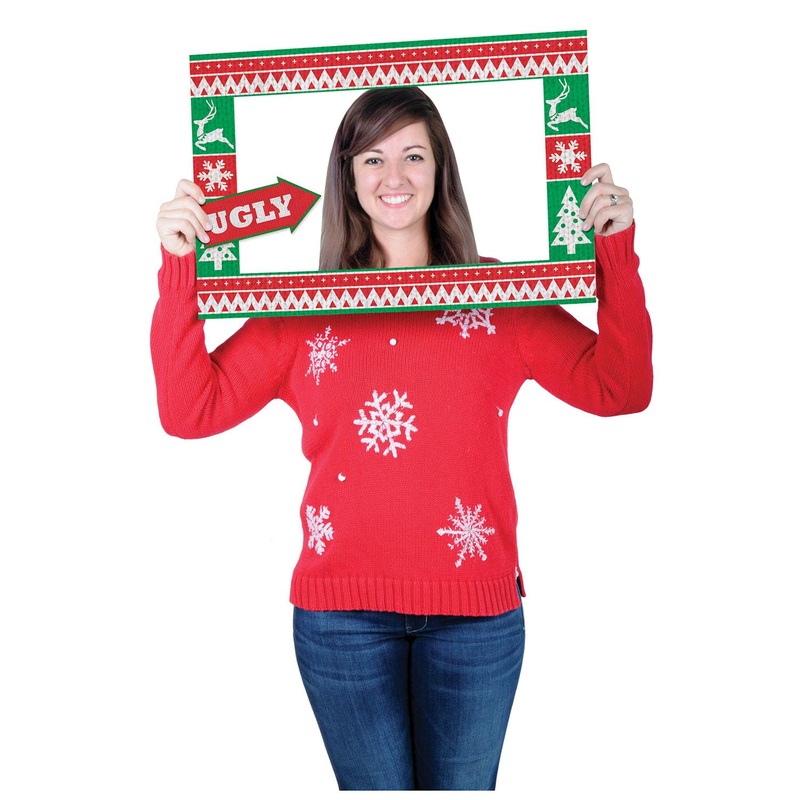 12 Pack Beistle Christmas Ugly Sweater Photo Fun Frame