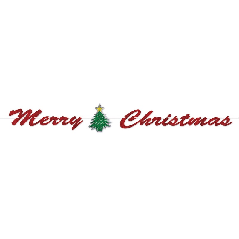 12 Pack Beistle Merry Christmas Streamer