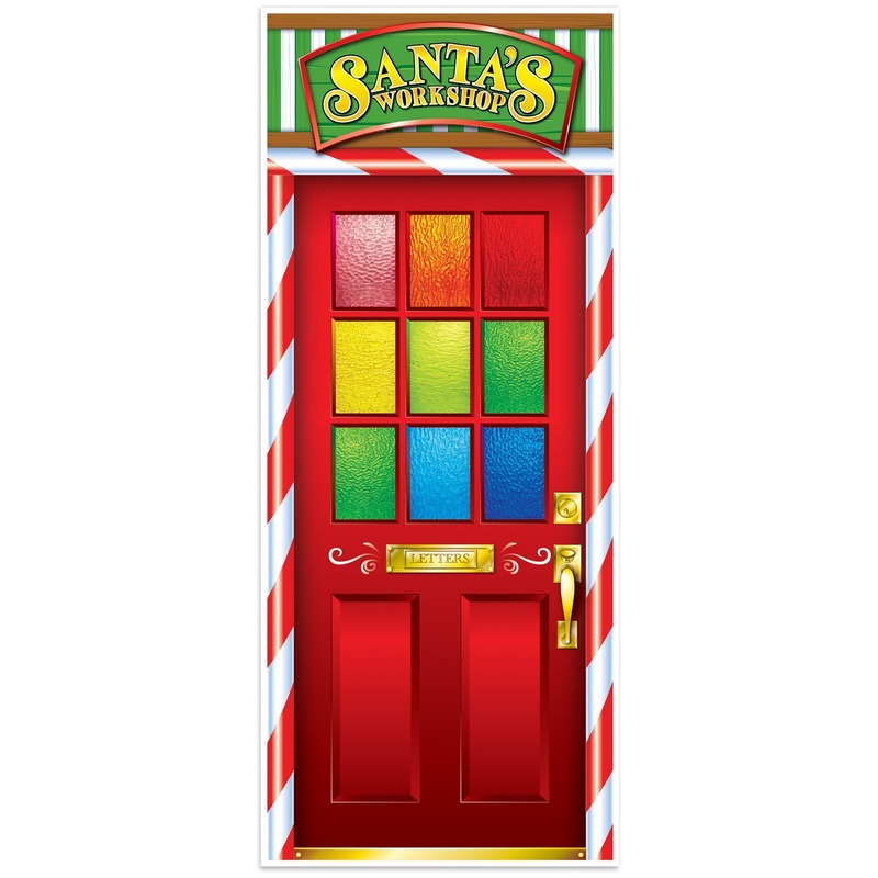 12 Pack Beistle Santa's Workshop Door Cover