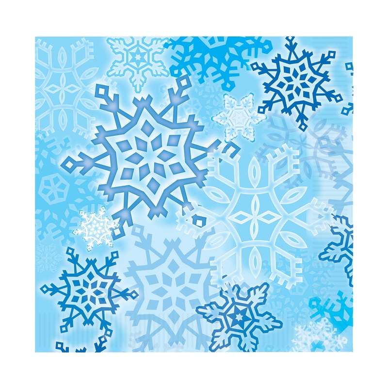 192 Pack Beistle Snowflake Paper Luncheon Napkins