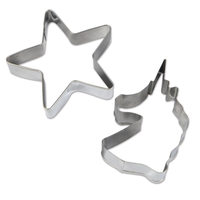 24 Pack Beistle Unicorn Party Cookie Cutters