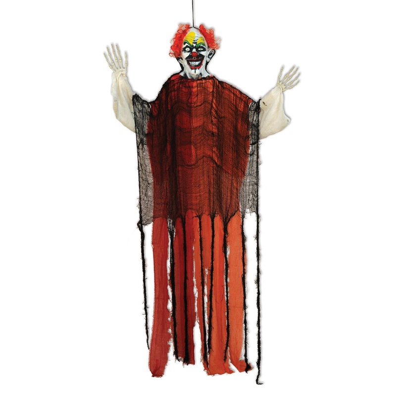 Beistle Halloween Clown Creepy Creature Decoration