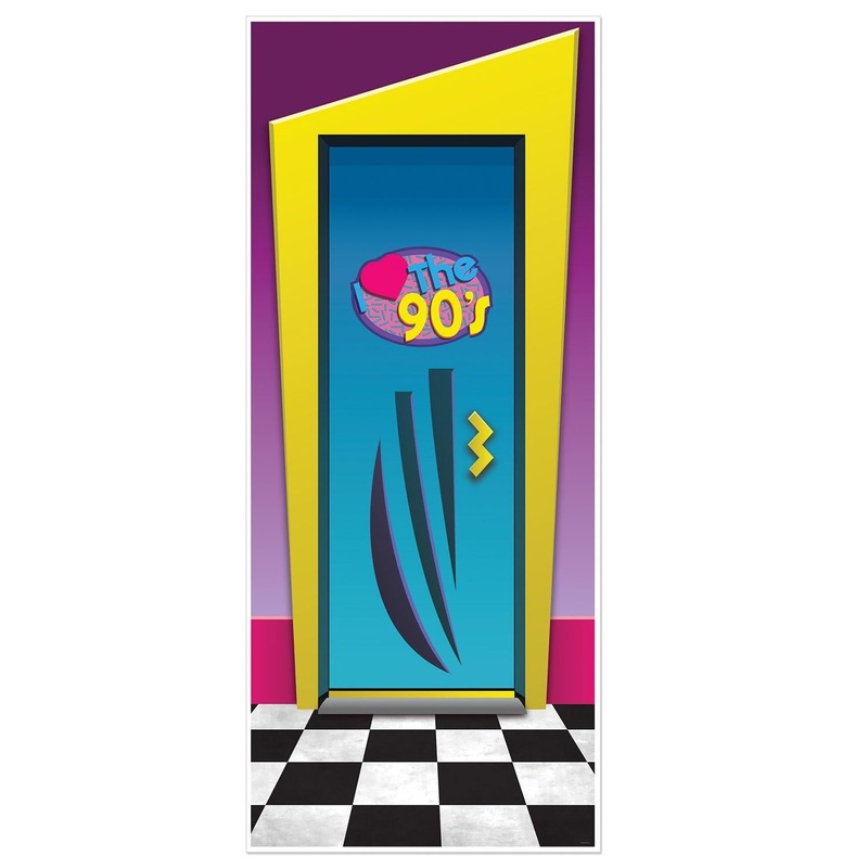 12 Pack Beistle I Love The 90's Party Door Cover