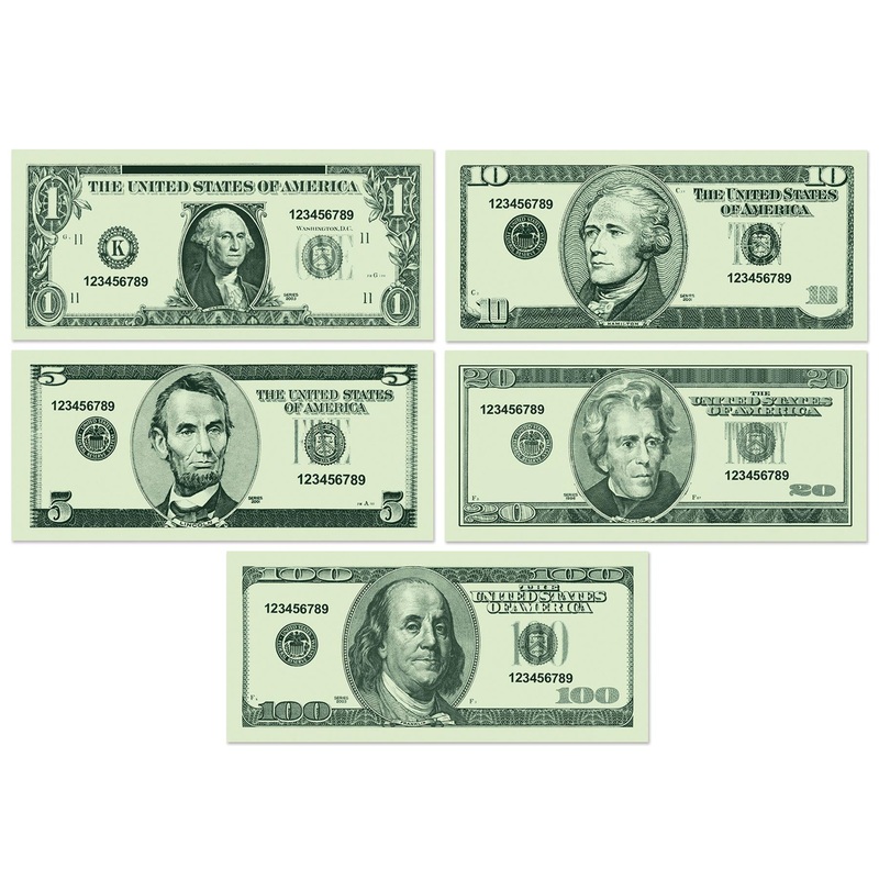 1200 Pack Beistle Casino Party Play Money