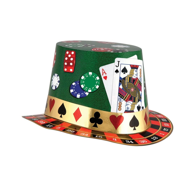 25 Pack Beistle Casino Night Party Hi-Hat