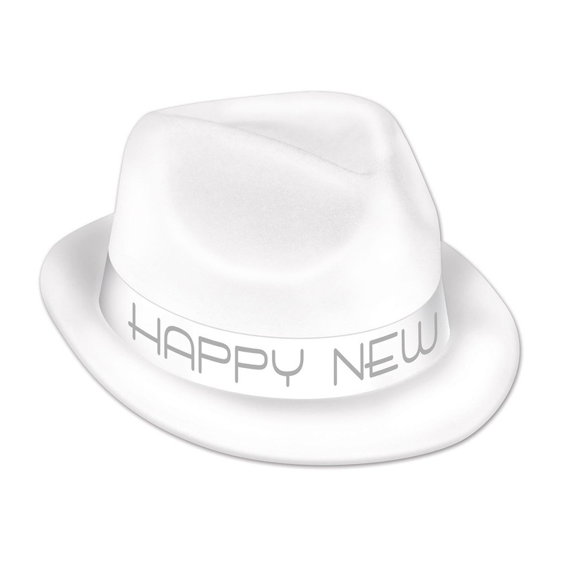 25 Pack Beistle New Year's Eve Chairman White Hat