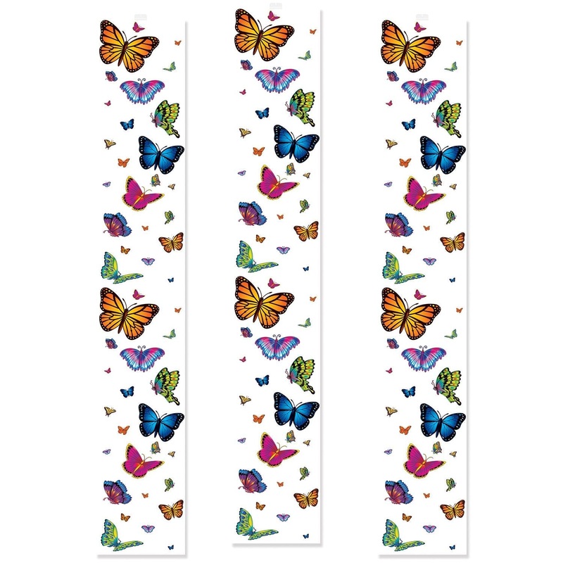 36 Pack Beistle Butterfly Party Panels