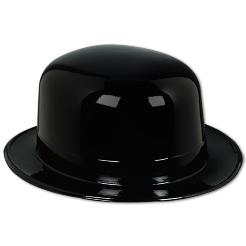 48 Pack Beistle Casino Night Black Plastic Derby