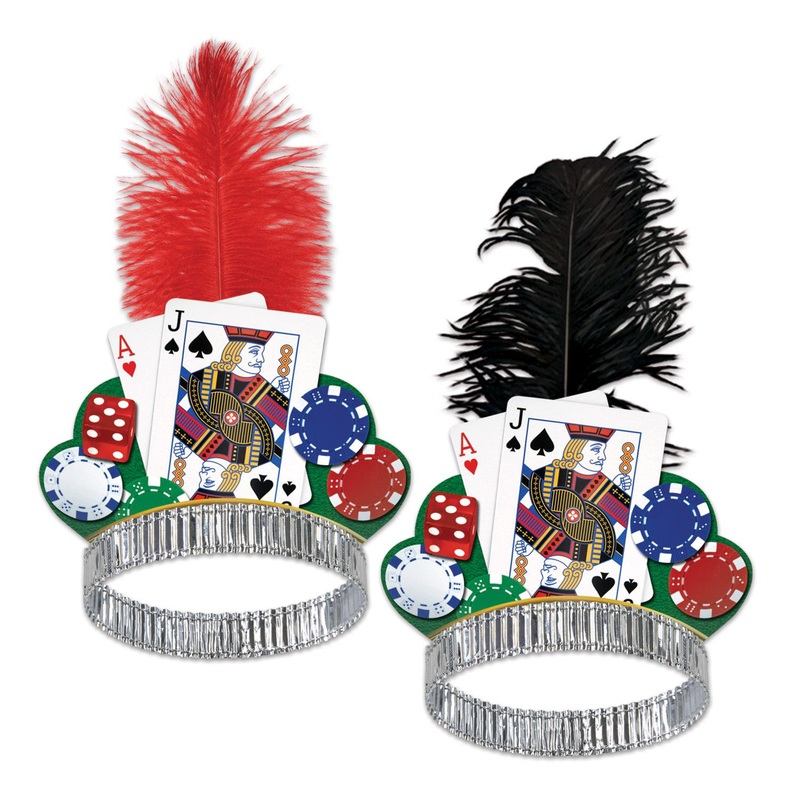 50 Pack Beistle Casino Night Tiara