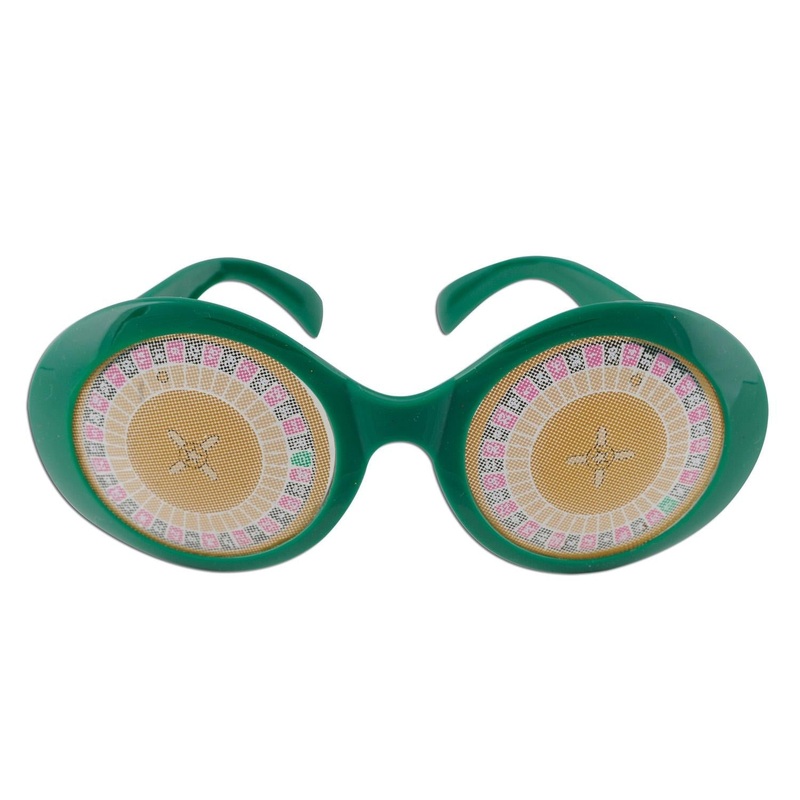 6 Pack Beistle Roulette Wheel Fanci-Frame Glasses