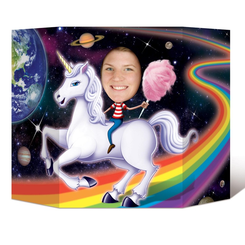6 Pack Beistle Unicorn Party Photo Prop