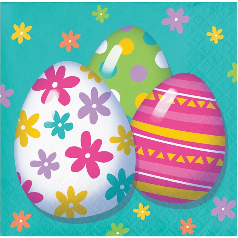 Happy Eggster Easter Beverage Napkin (16/Pkg)