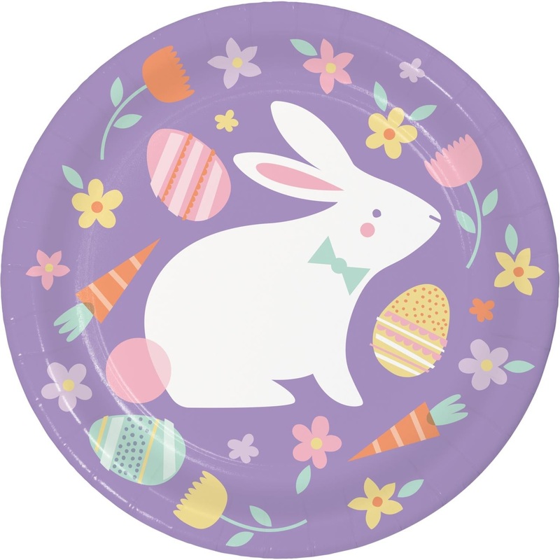 Modern Easter 8.75" Dinner Plate (8/Pkg)